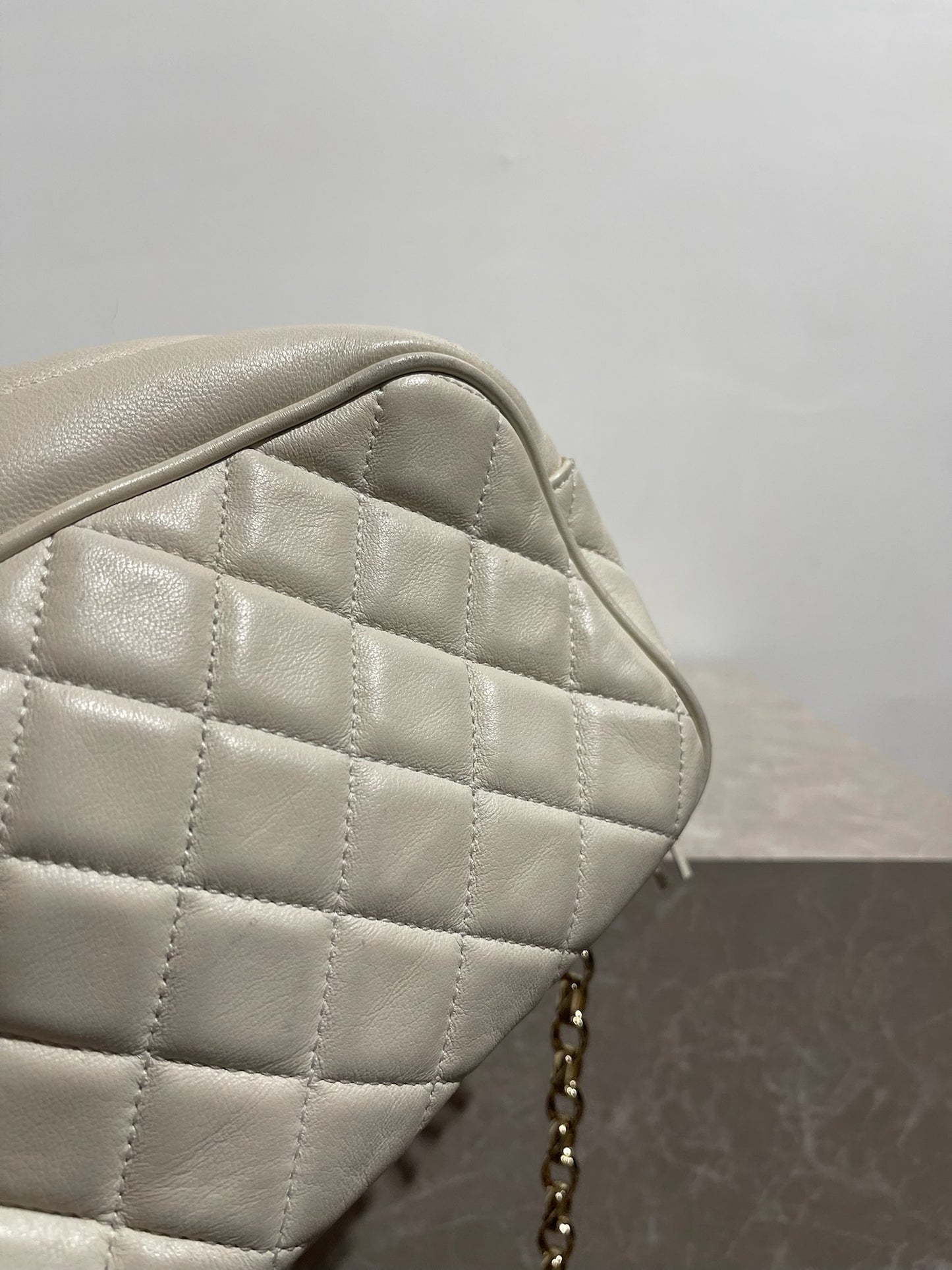 Sac Chanel Camera écru