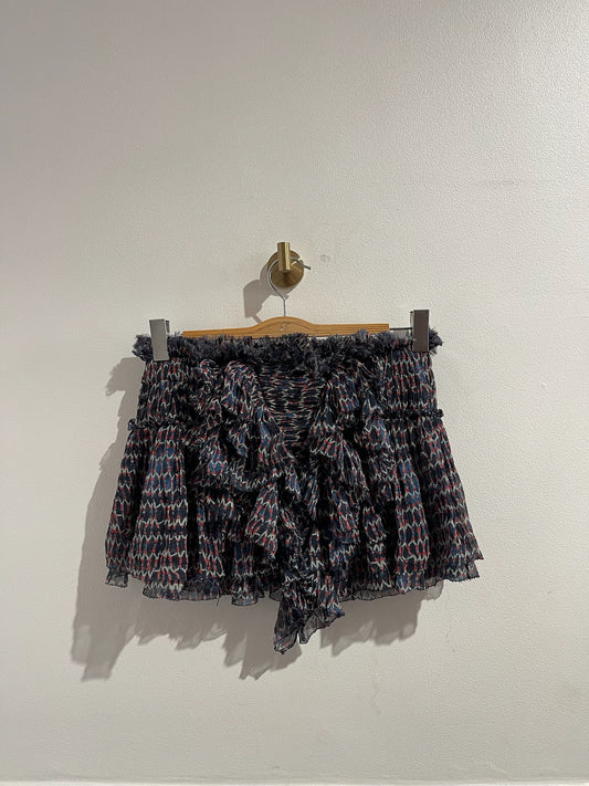 Minijupe Isabel Marant bleue T.34