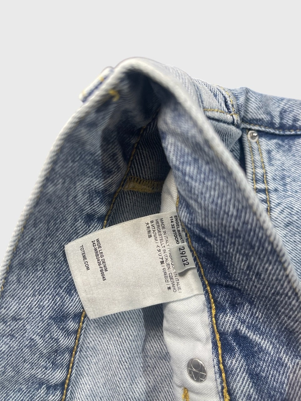 Jeans Toteme bleu T.29