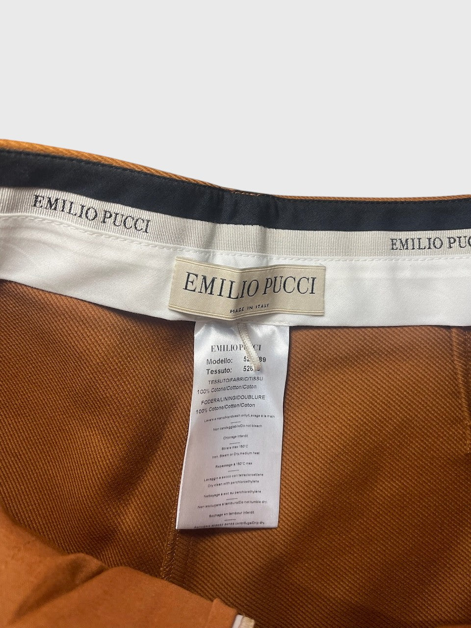 Short Pucci camel T.36