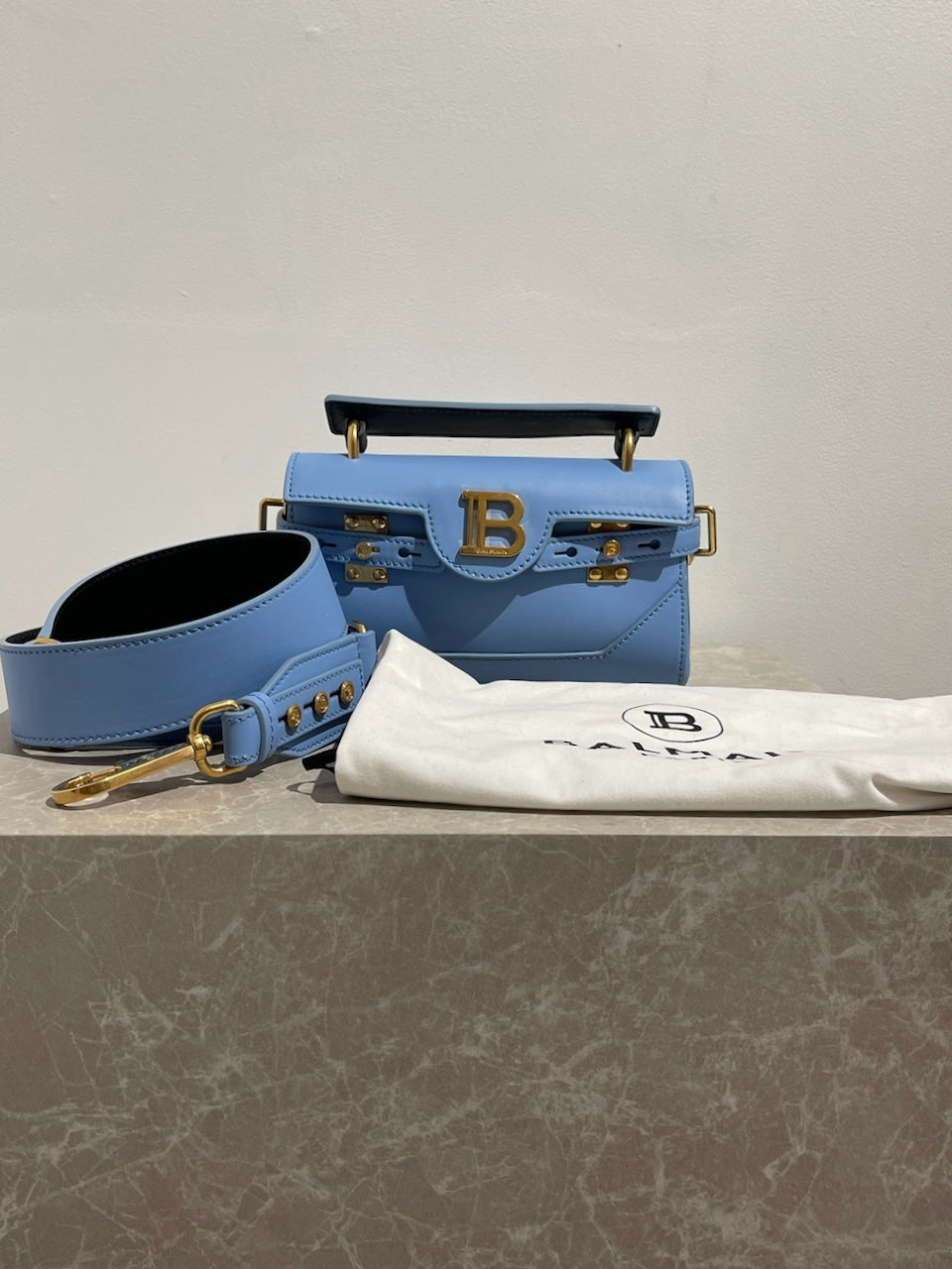 Sac Balmain BBuzz 19 bleu NEUF