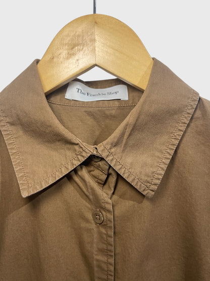 Chemise The Frankie Shop marron T.XS