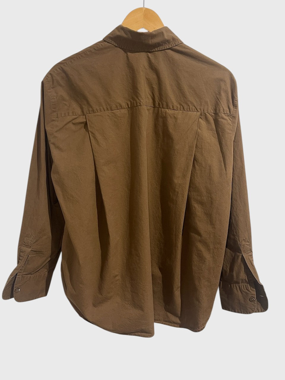 Chemise The Frankie Shop marron T.XS