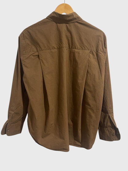 Chemise The Frankie Shop marron T.XS