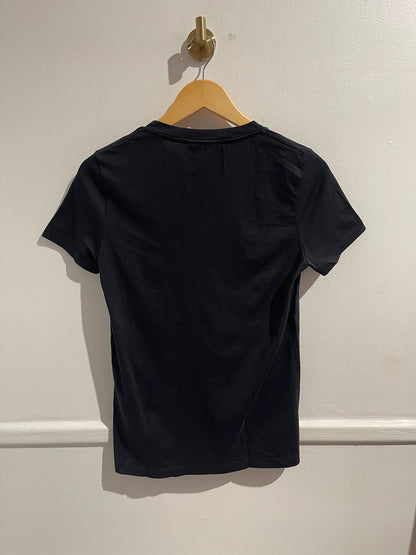 T-shirt Courrèges noir T.XS