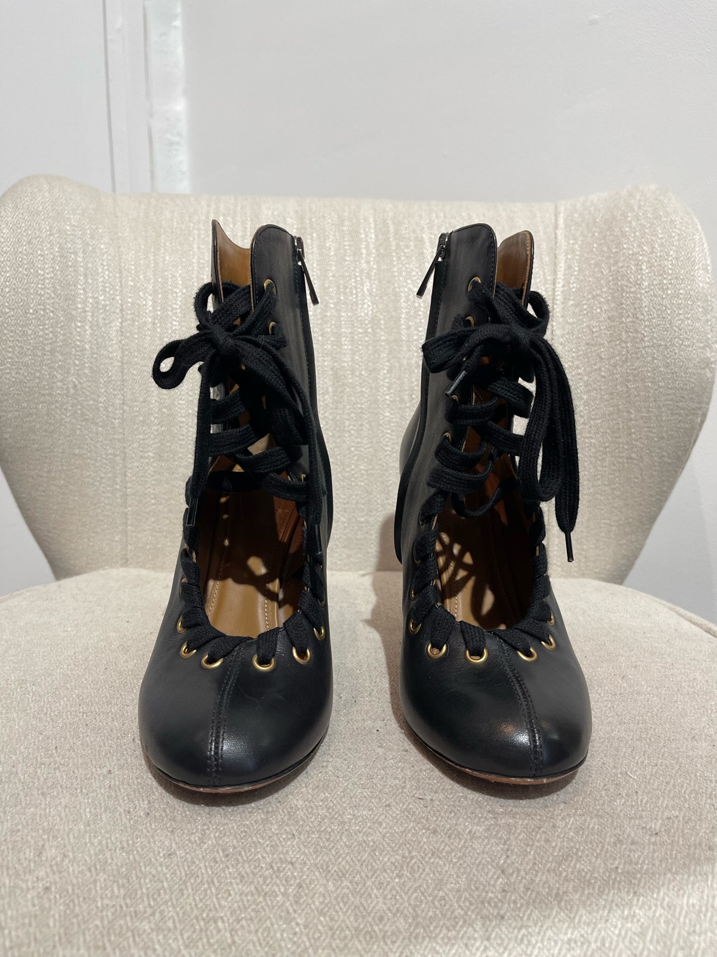 Boots Chloé noires T.38