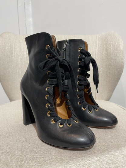 Boots Chloé noires T.38