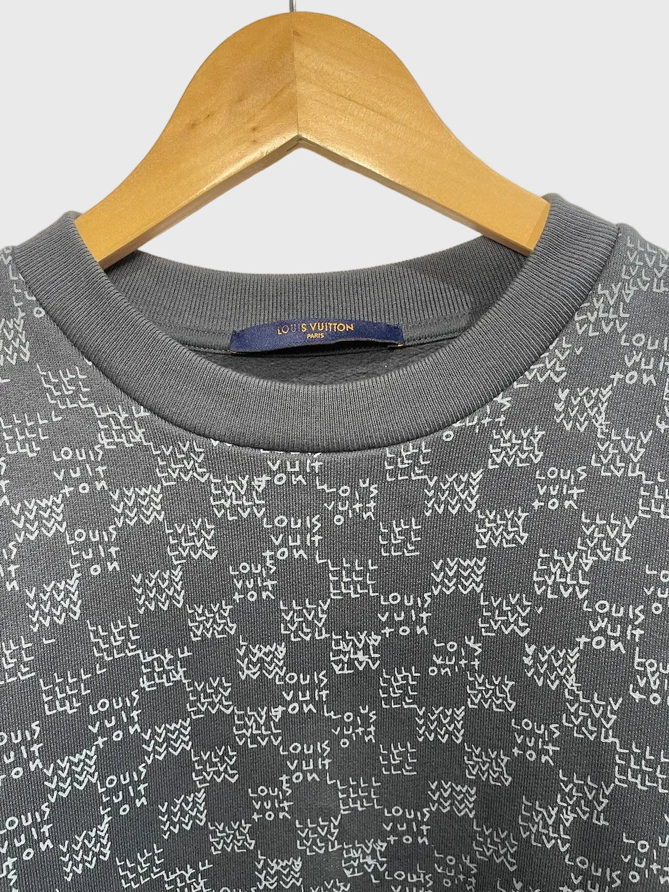Sweat Louis Vuitton gris T.S