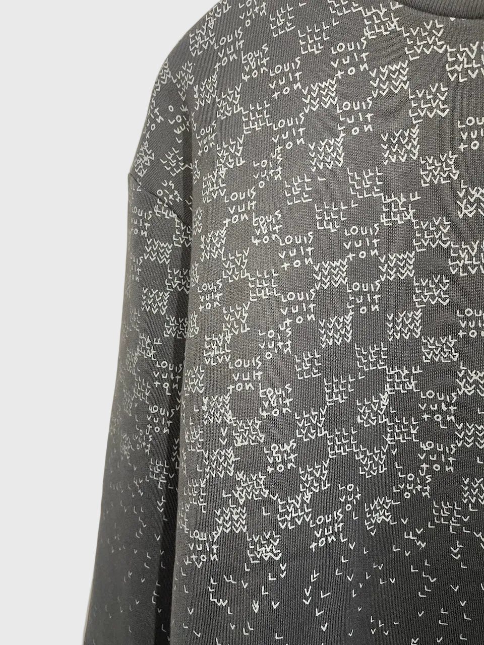 Sweat Louis Vuitton gris T.S