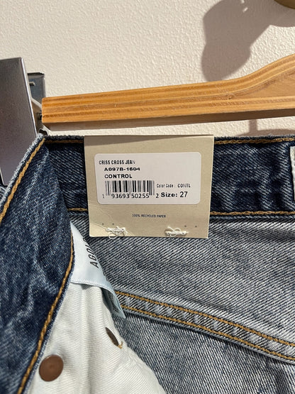 Jeans Agolde bleu T.27 NEUF