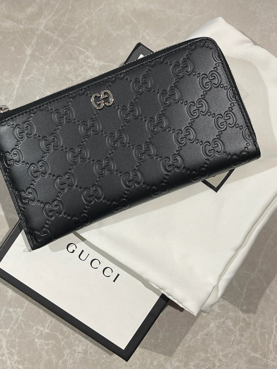 Portefeuille Gucci noir NEUF