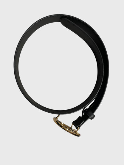 Ceinture Gucci noire T.75