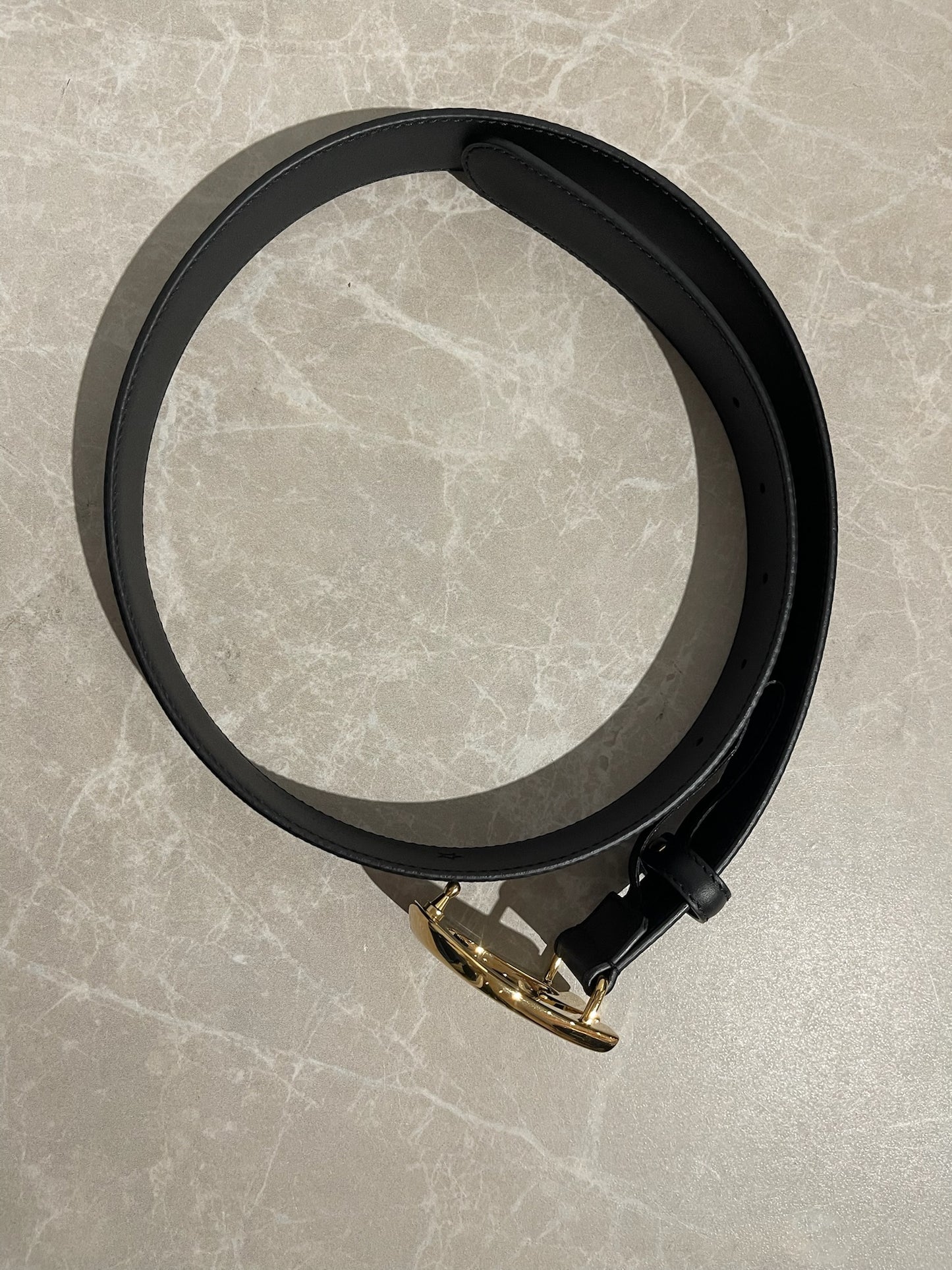 Ceinture Gucci noire T.75