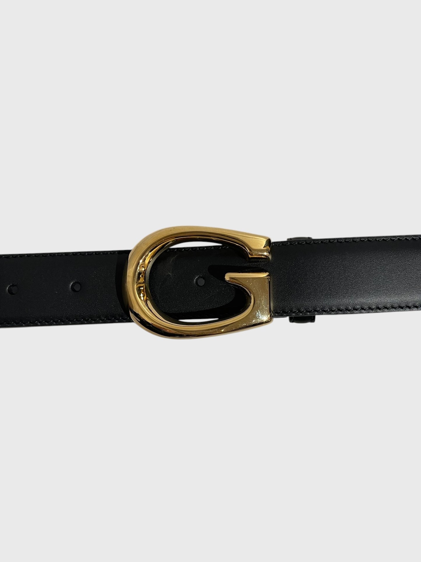 Ceinture Gucci noire T.75