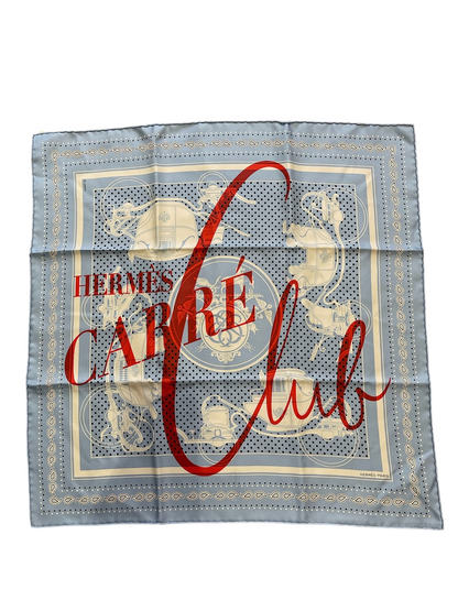 Carré 55 Hermes "Ex-Libris" Bandana NEUF