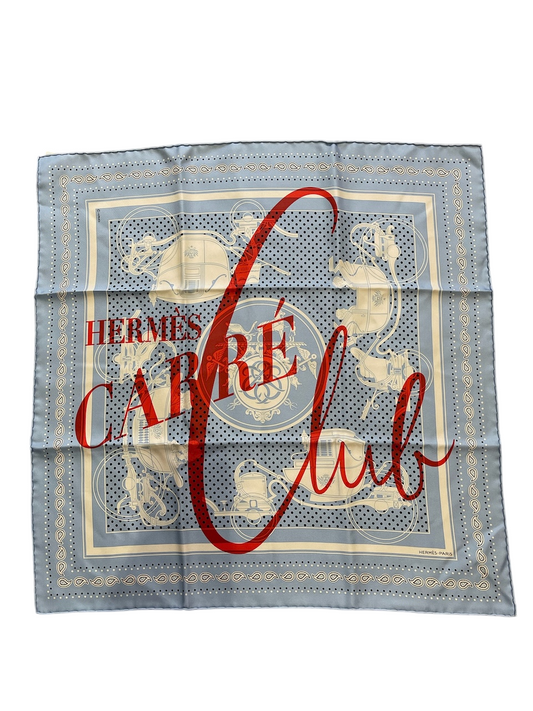 Carré 55 Hermes "Ex-Libris" Bandana NEUF