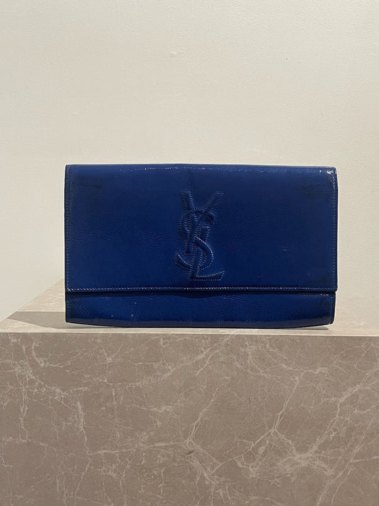 Pochette Saint Laurent bleue