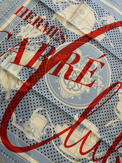 Carré 55 Hermes "Ex-Libris" Bandana NEUF