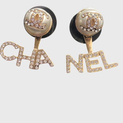 Boucles d'oreilles Chanel perles