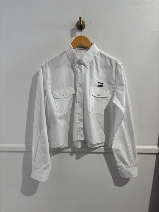 Chemise Miu Miu blanche T.36