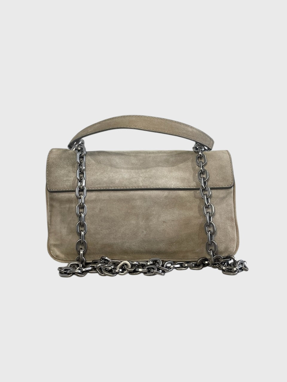 Sac Prada daim beige