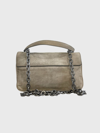 Sac Prada daim beige