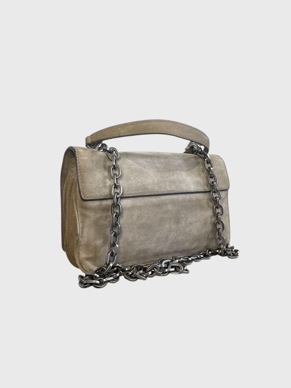 Sac Prada daim beige