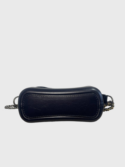 Sac Chanel Gabrielle tweed bleu
