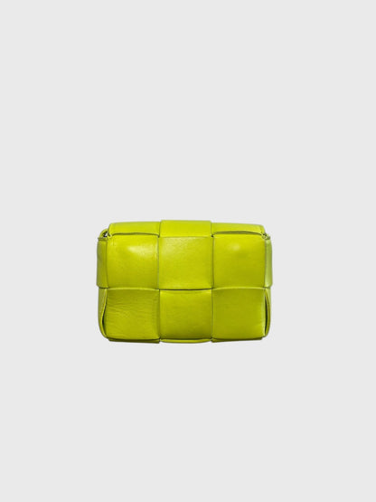 Sac Bottega Veneta Candy Cassette vert