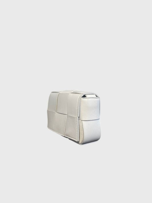 Sac Bottega Veneta Candy Cassette blanc