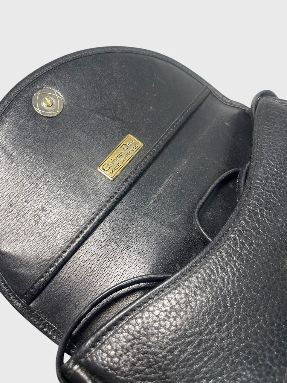 Sac Dior noir vintage