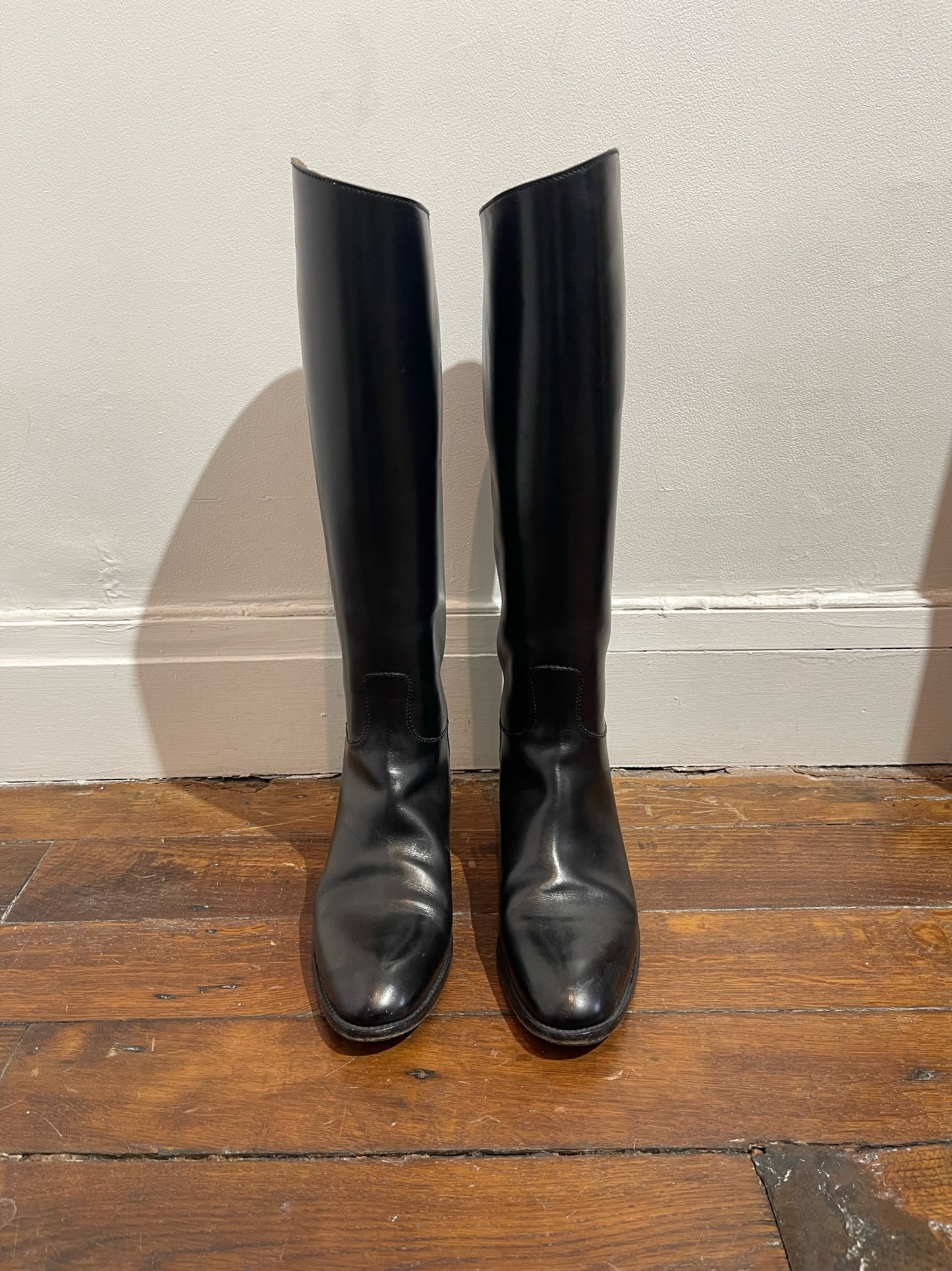 Bottes Hermes noires T.37,5