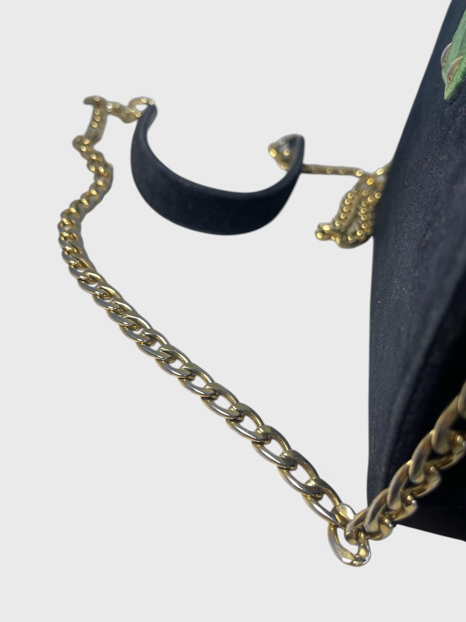 Sac Prada velours noir