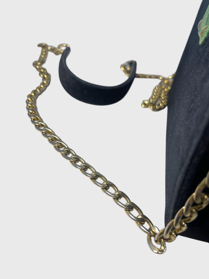 Sac Prada velours noir