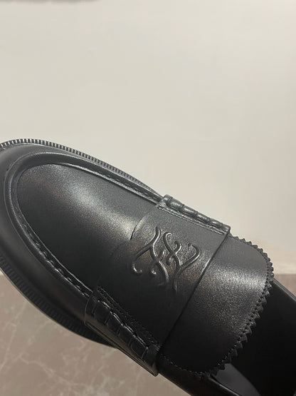 Mocassins Fendi noires T.40 NEUFS