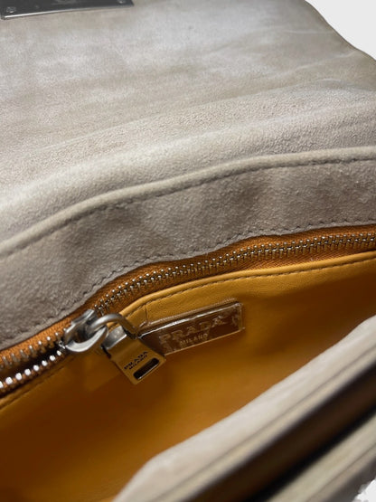 Sac Prada daim beige