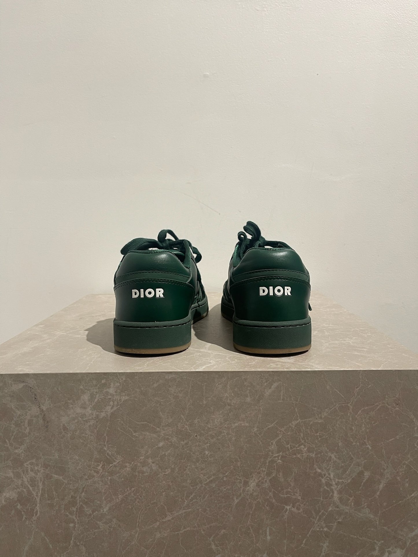 Baskets Dior B27 vertes T.38