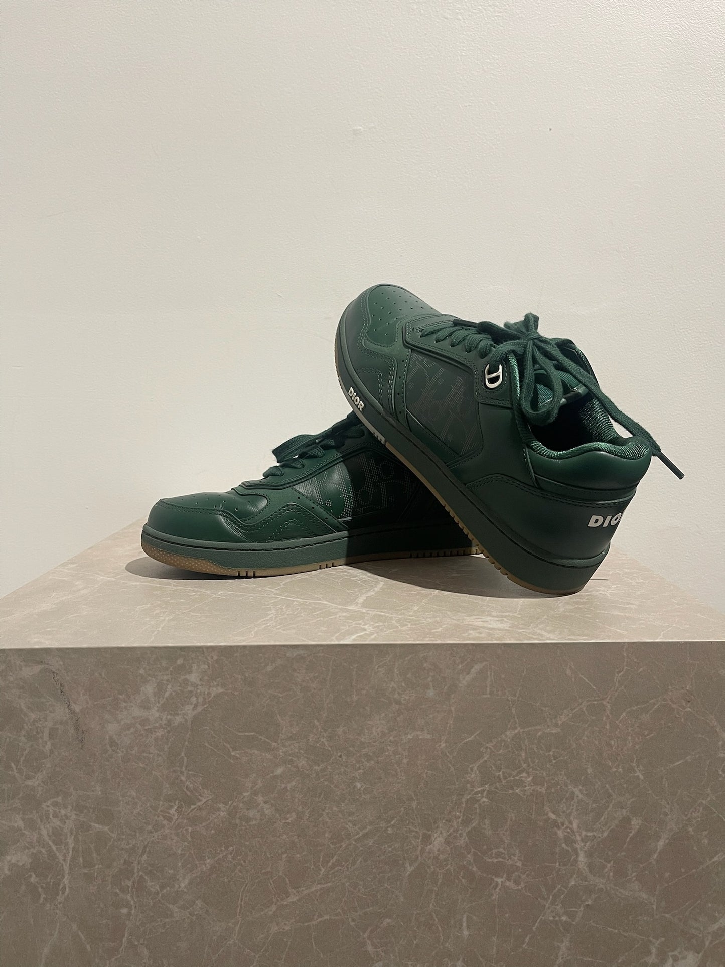 Baskets Dior B27 vertes T.38