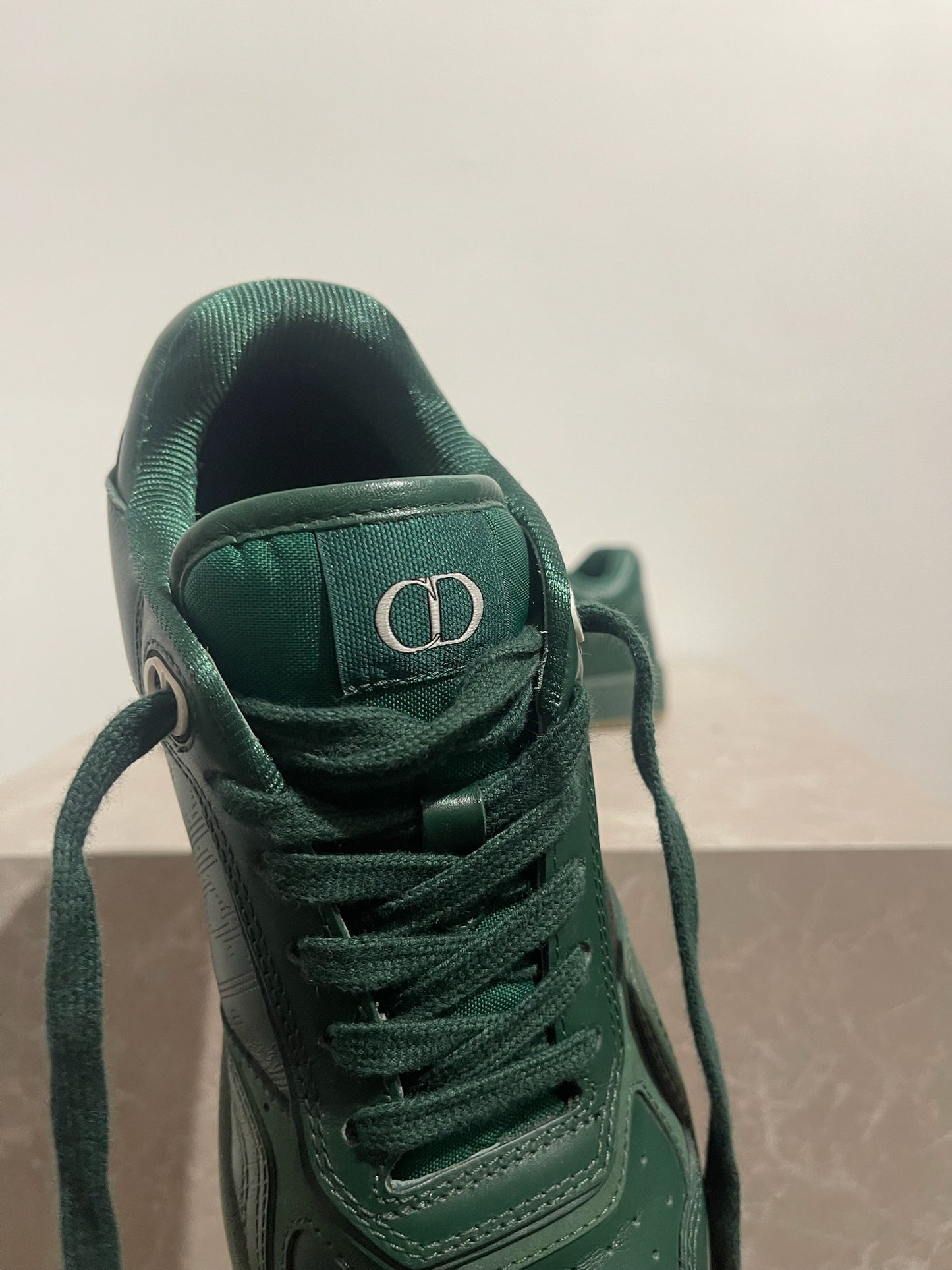 Baskets Dior B27 vertes T.38