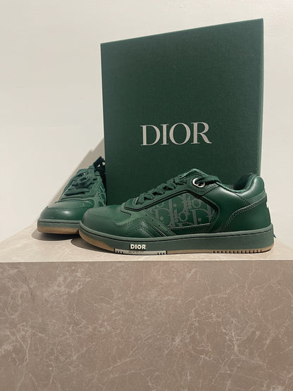 Baskets Dior B27 vertes T.38
