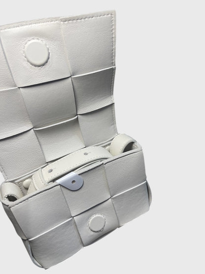 Sac Bottega Veneta Candy Cassette blanc