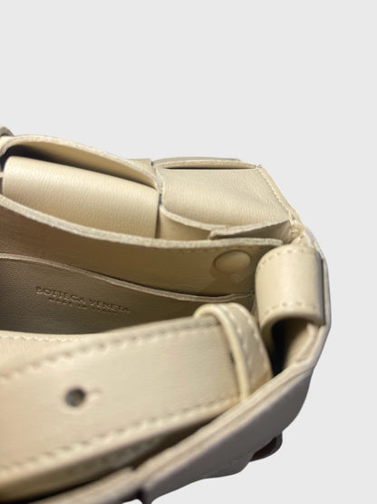 Sac Bottega Veneta Candy Cassette beige