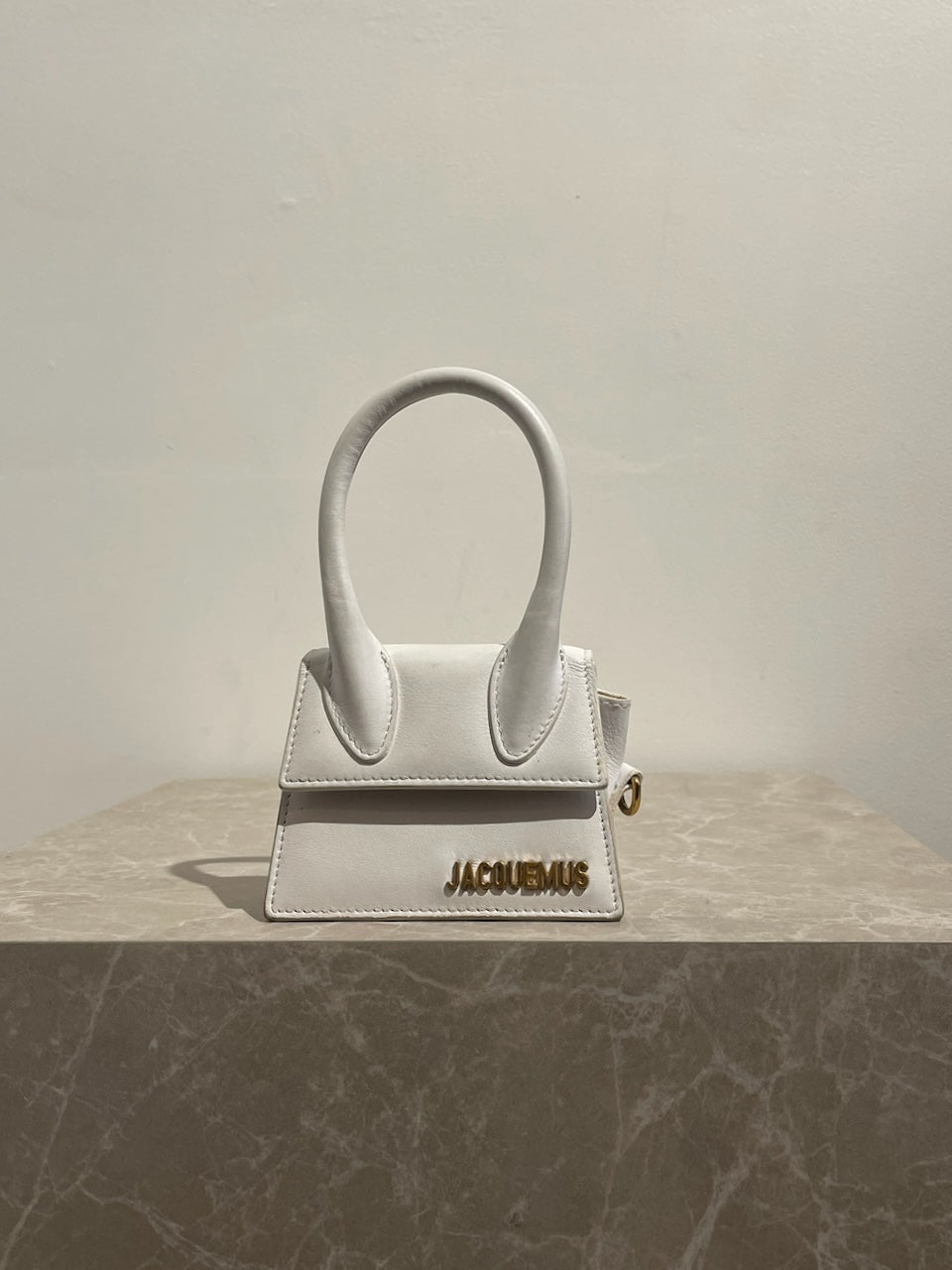 Sac Jacquemus Le Chiquito blanc