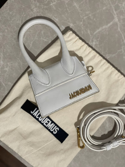 Sac Jacquemus Le Chiquito blanc