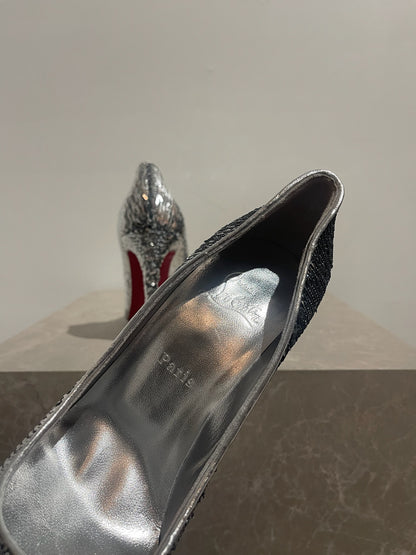 Escarpins Christian Louboutin argents T.39