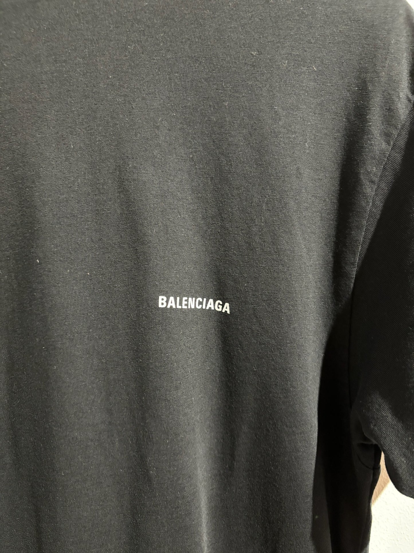 T-shirt Balenciaga Noir T.L