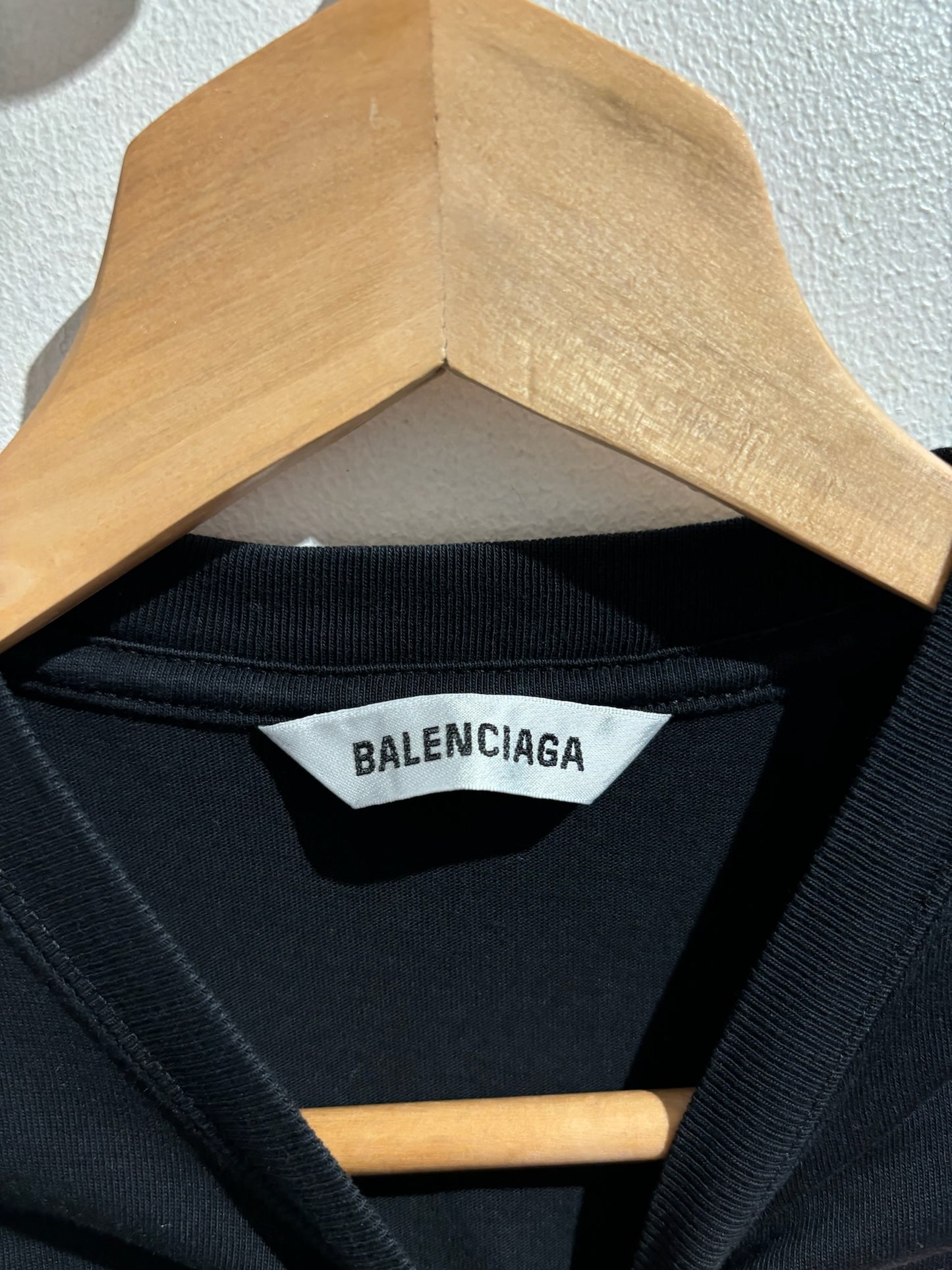 T-shirt Balenciaga Noir T.L