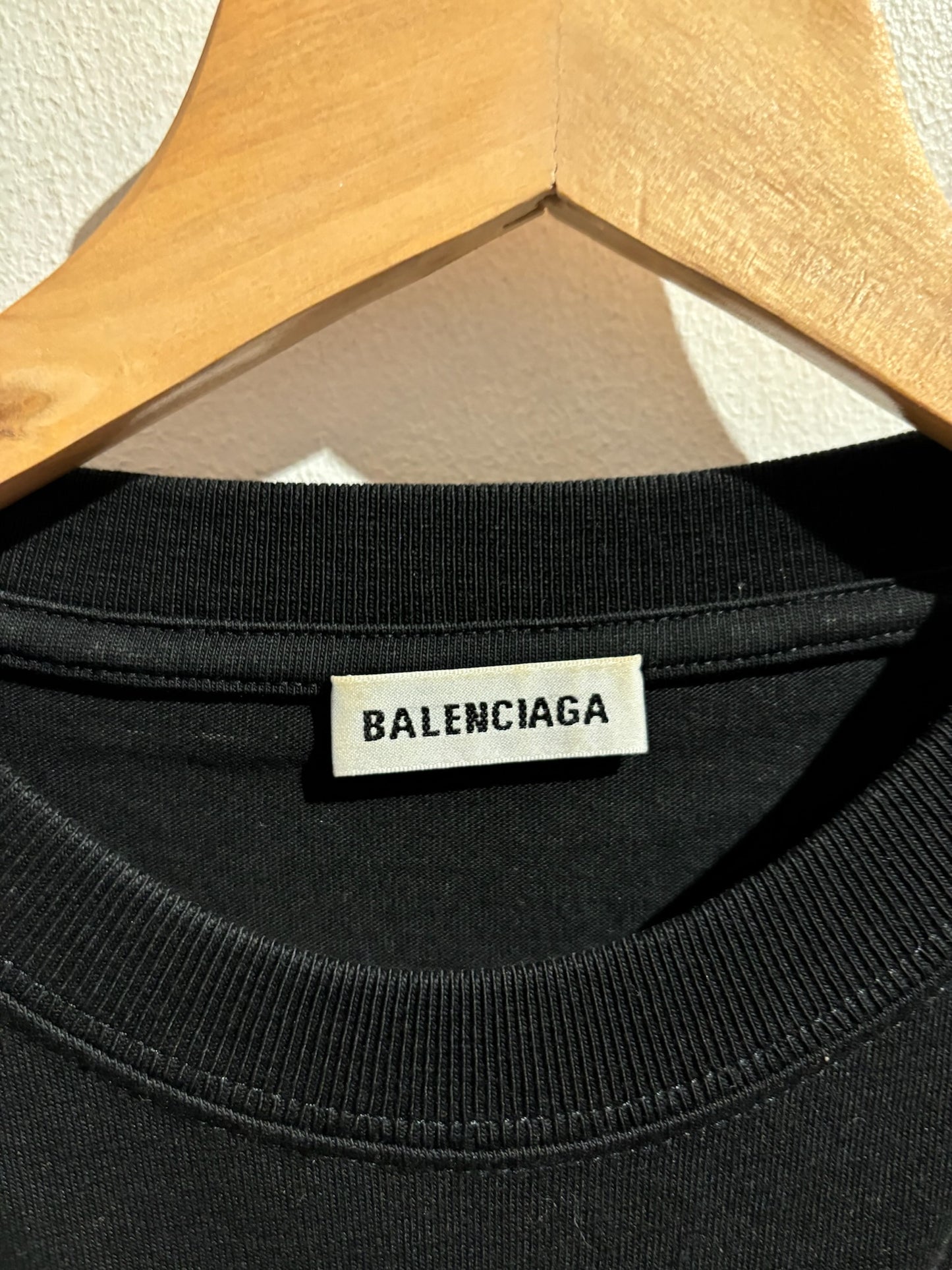 T-shirt Balenciaga noir T.XL