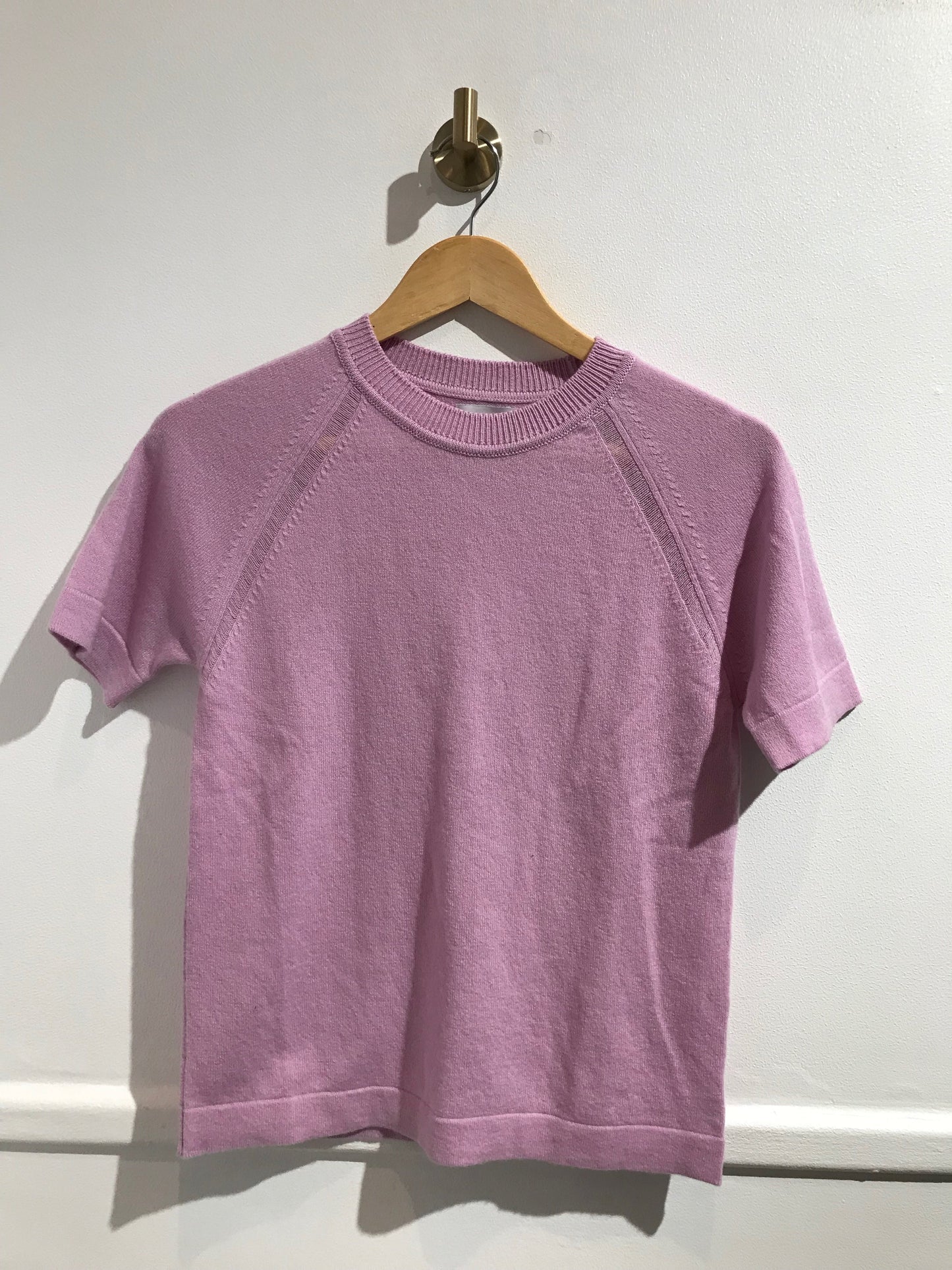 Pull Barrie mauve T.S NEUF