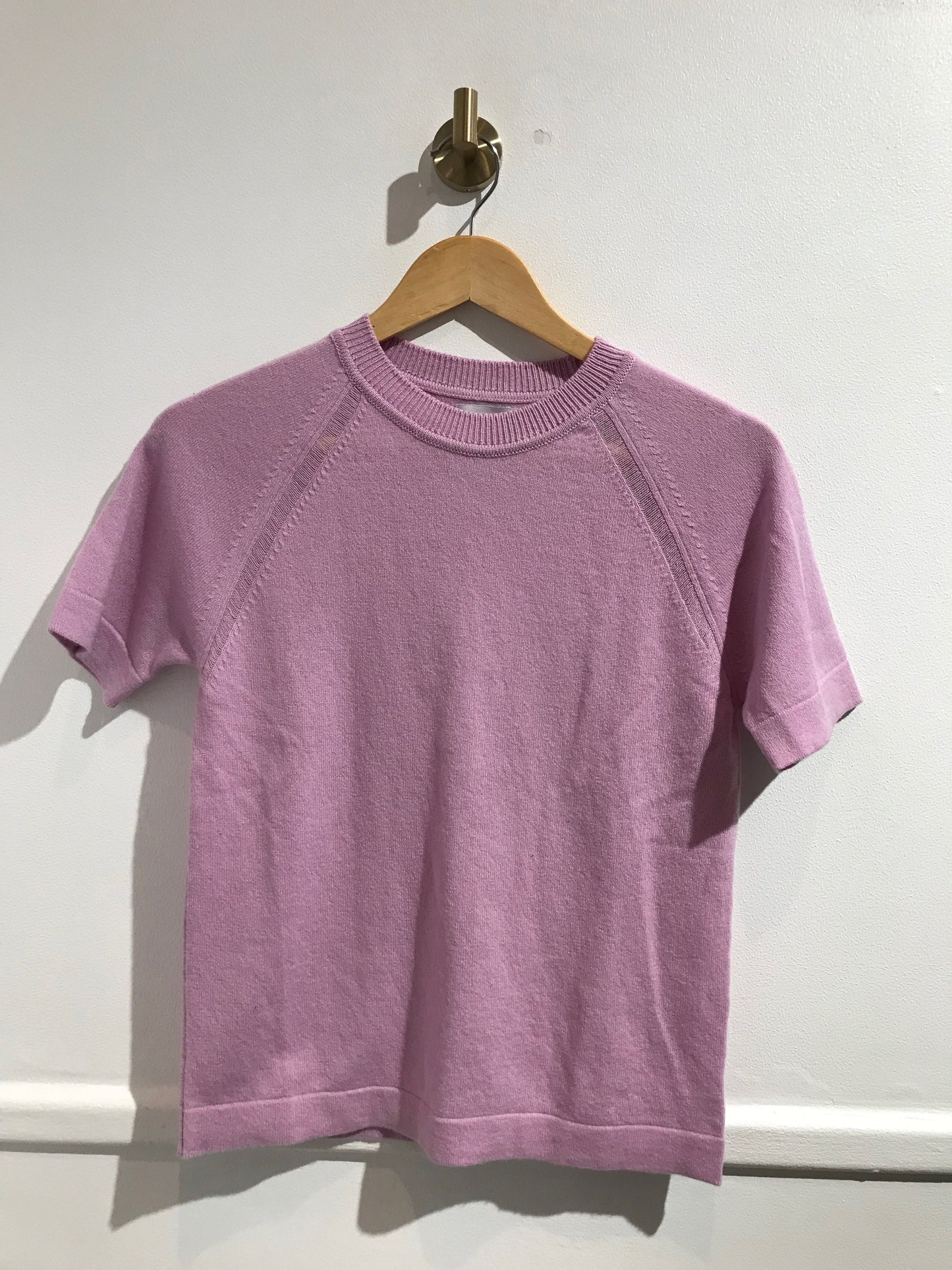 Pull Barrie mauve T.S Neuf